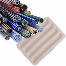 7.25"X 4.75" Deep 1.5" Murrini Mold Glass Fusing