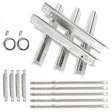5 Burner Grill Repair Kit for Charbroil Performance Heat Plates Burner Tube