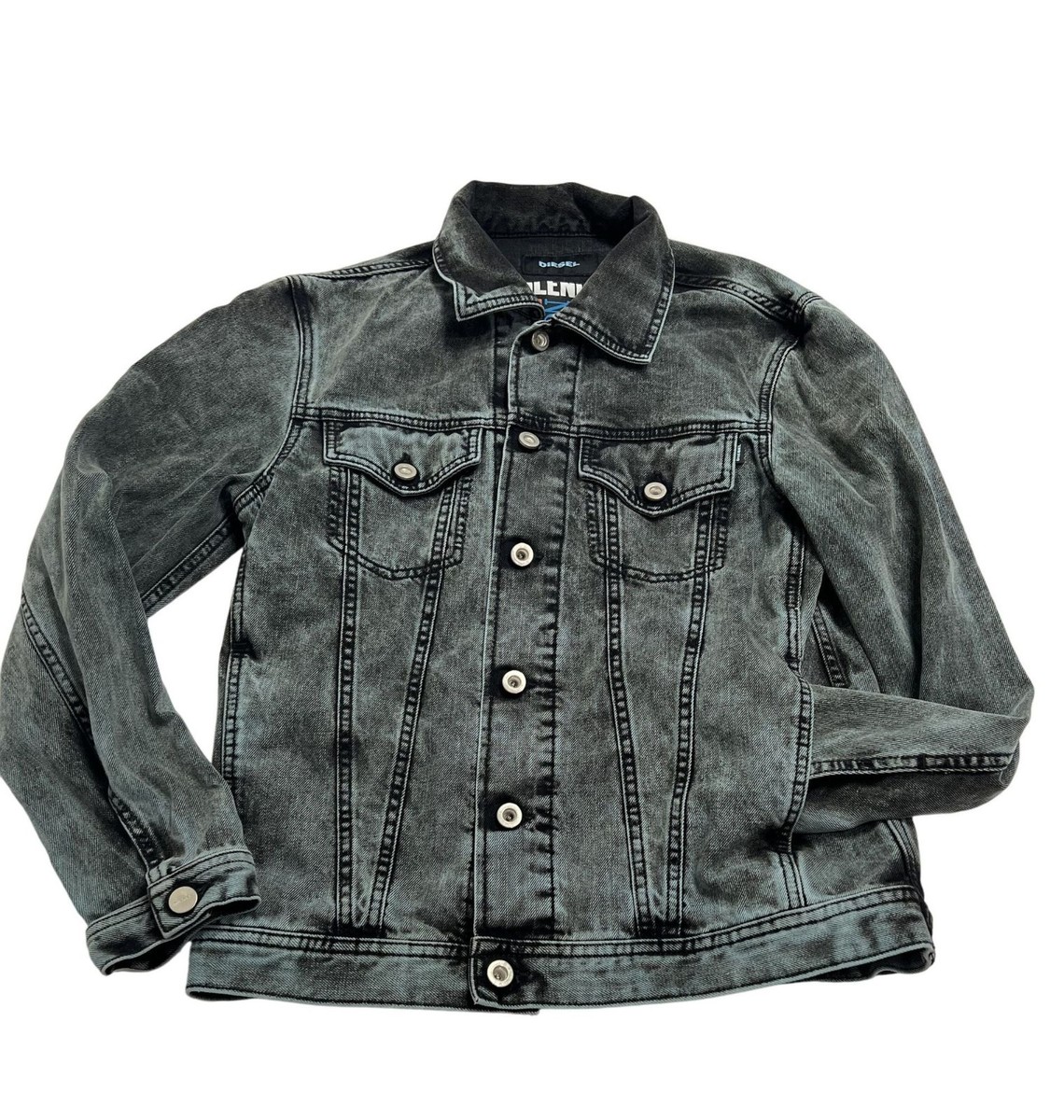 ジャケット・アウター DIESEL 18AW HC-NHILL NOT COOL ANYMORE S Men's Hooded down jacket with bubble effect | Black | Diesel