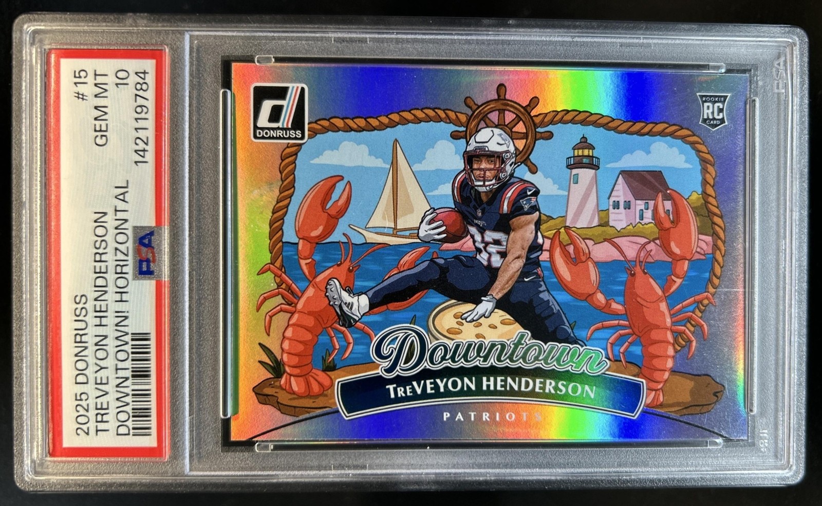 TreVeyon Henderson Panini Donruss Downtown Horizontal #15 Base