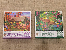 EZ Grip Large 300 Piece Puzzles, Used only Once, all Pieces in Box