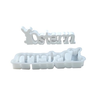 Safe Silicone Craft Mould For Easters Festival Cement Plasters Art