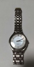 SEIKO DOLCE solar men's sky blue shell item Working