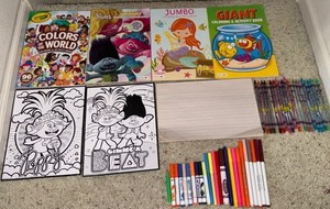 Coloring & Activity Books, Writing Paper, Crayola Twistables, Colored Pens