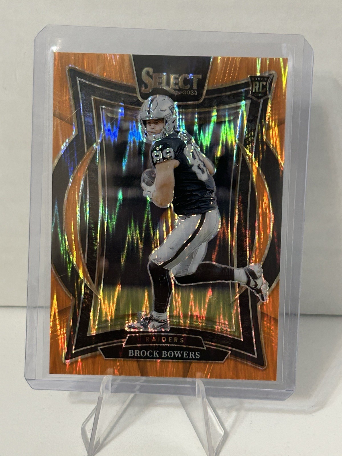 2024 Select Orange Shock #31 Brock Bowers /499