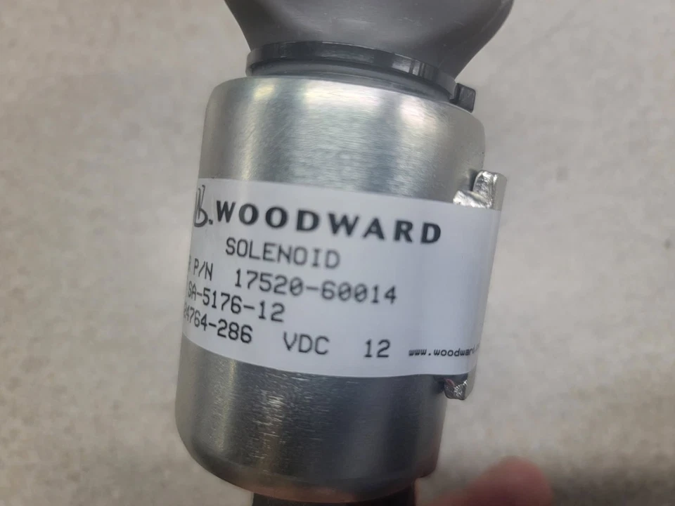 Подлинный соленоид отключения топлива Kubota Woodward 17520-60013 1756es Sa-5176-12 - Изображение 4 из 4