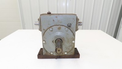 Hub City 381 PowerCube Worm Gearbox Drive 20:1 Reducer 7Hp 88rpm Dual Input