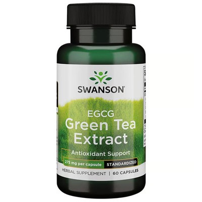 Swanson Egcg Super-Strength Green Tea 275 mg 60 Capsules