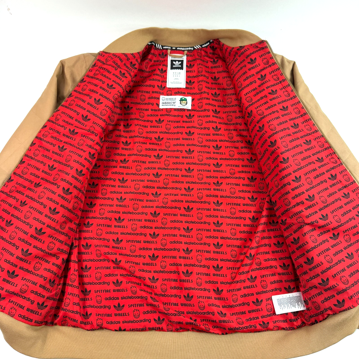 Adidas Skateboarding X Spitfire Mens Jacket Full Zip Silas Baxter