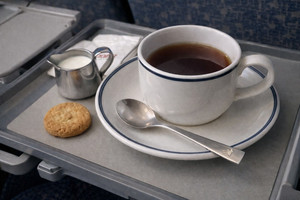 Singapore Airlines Vintage 1990's Demitasse Dessert Spoon - Airplane Silverware