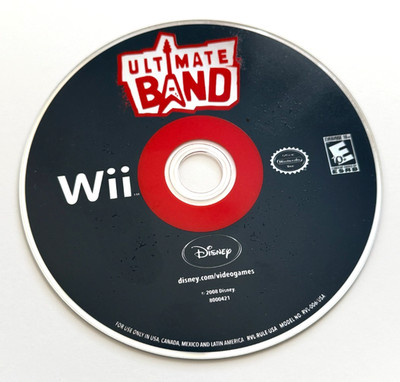Ultimate Band - Nintendo Wii, 2008 - Disc Only