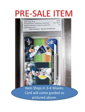 2025 Topps Now Yoshinobu Yamamoto Orel Hershiser TCC Graded Gem Mint 10 Presale