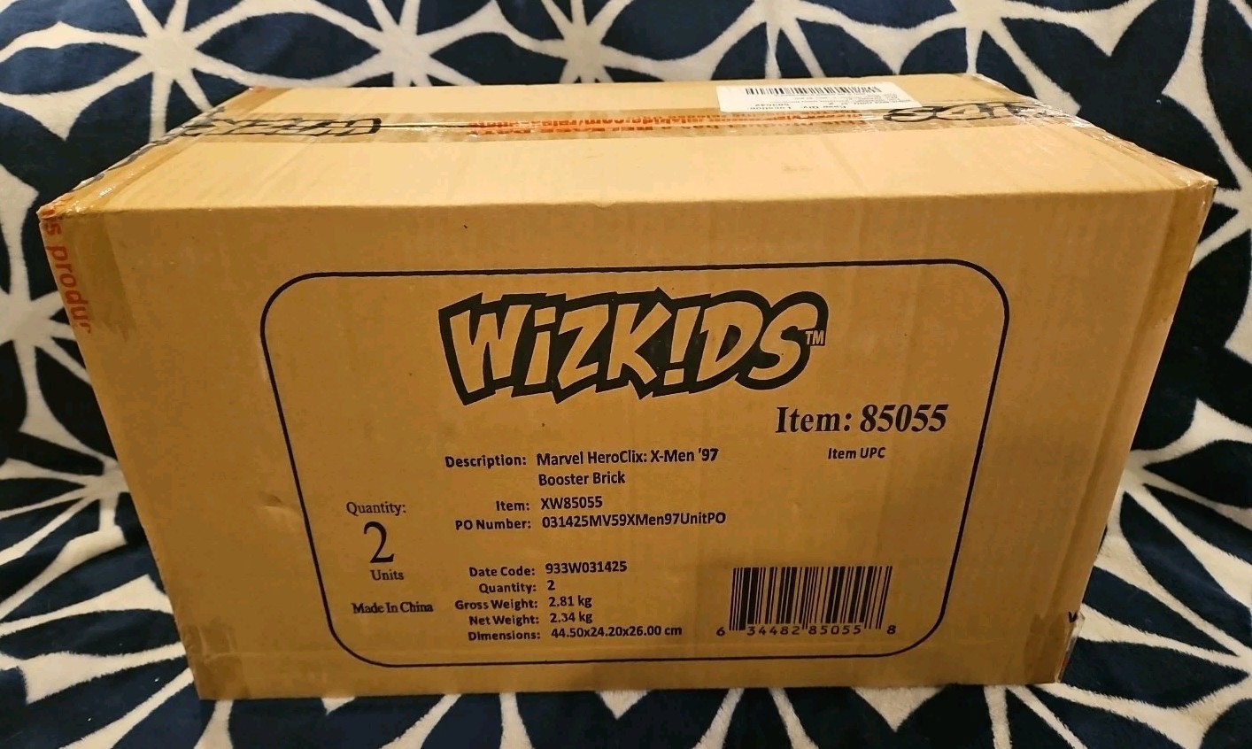 Heroclix X-Men 97 Booster Brick Case Brand New Sealed (2 Units) Free Shipping US