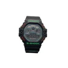 CASIO Quartz watch G-SHOCK Digital Rubber BLK BLK