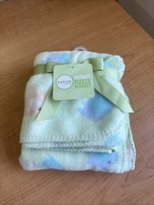 CIRCO Target Baby Blanket Animals Green Multicolor Fleece New 2006 Ultra Soft