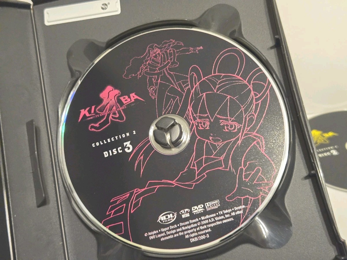 Kiba Collection 2 Anime Toonami Jetstream 4 DVD Disc Set Hard To
