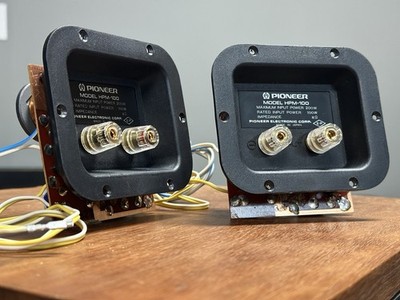 Pair of Pioneer HPM 100 200W speaker crossovers with banana plug