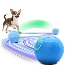 Interactive Small Dog Toy Ball, 2 Inch Smart Jumping Ball for Puppy/Small Dog...