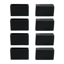 8pcs Chair Leg Caps Furniture Feet Slider Floor Protector 20x40mm 0.79"x1.57"