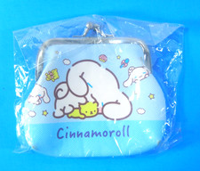 Hello Kitty Cinnamoroll Sleeping Metal Clasp Coin Purse Blue