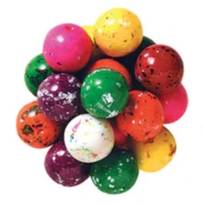 Splat Gumballs Candy by NY Candy Shop – Colorful Fruit Chewing Gum Balls Party