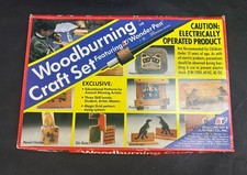 Vintage ATF Wood Burning Craft Set 168