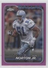 2024 Topps Chrome Pink Refractor Ken Norton Jr #51 0c4