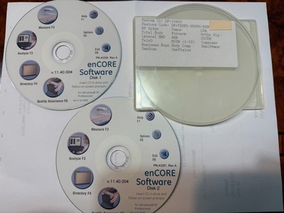 enCORE Software Ver 11.40.004 LU43290 LU43291 Windows XP Pro Disk 12