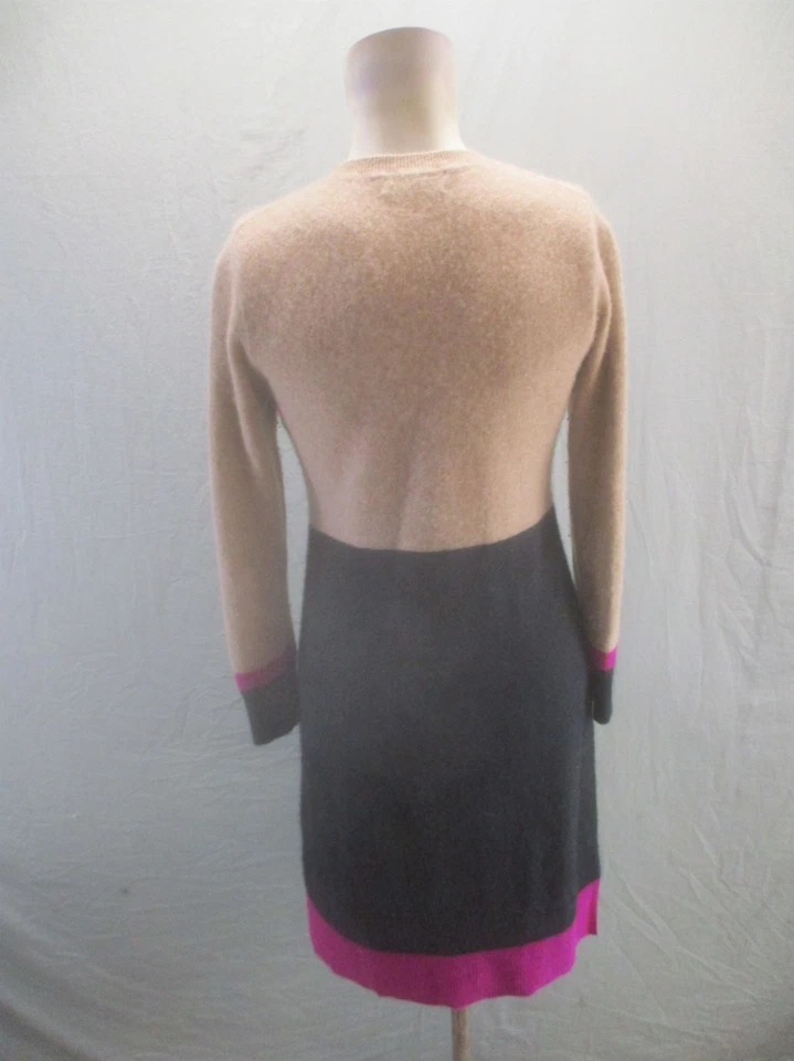 Charter Club Size S Women Multicolor 100% Cashmere Long Sleeve Sweater Dress 563 - Image 4 of 4