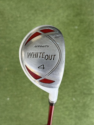 Affinity White Out 4 Hybrid 22 Degrees Graphite Regular Flex Shaft