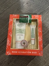 New Mario Badescu Skin Care Set Rose Hydration Duo Handcream & Lip Balm