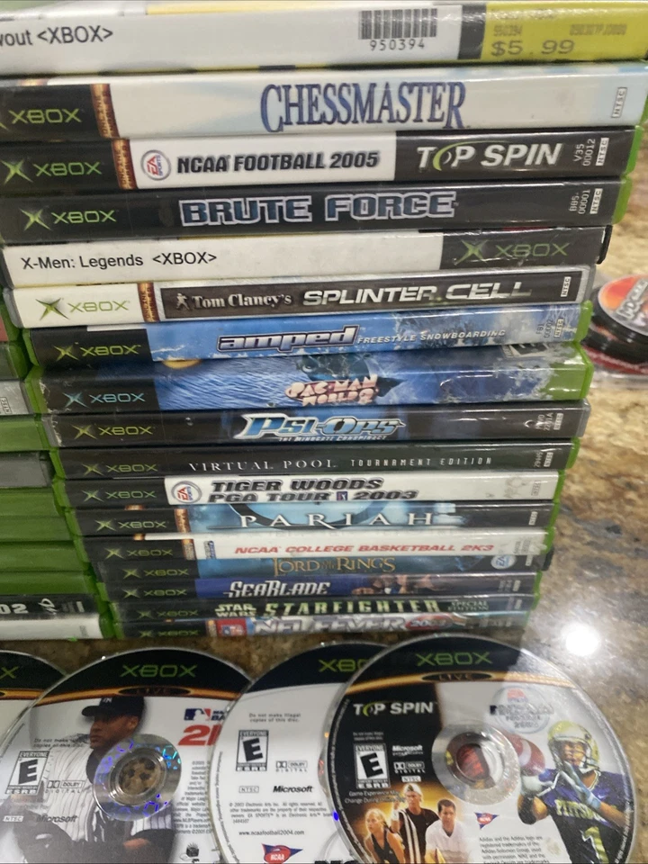 Лот оригинальных игр Microsoft Xbox (40 игр) красивые названия выглядят 👀 - Изображение 3 из 4