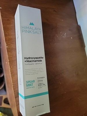 HIMALAYA PINKSALT Fluoride Free Hydroxyapatite 3.9 Ounce (Pack of 1) 