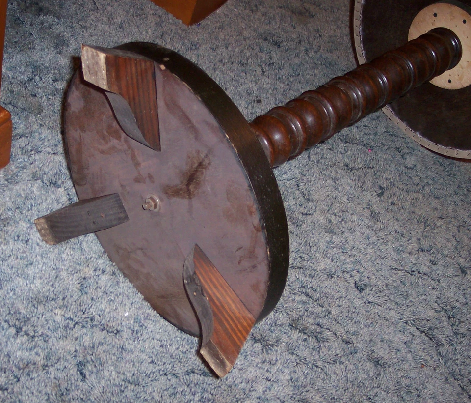 Soporte de helecho de vinilo de caoba pesado (PS43) Foto 3 de 3