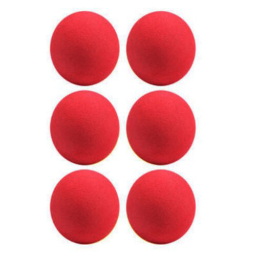 10PCS Practice Balls EVA Elastic Kids Balls for Indoor Outdoor Training (Random