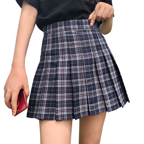 USA Women Cute High Waist Mini Flared Pleated Skirt Short Tennis Pencil Dress - Bild 16 von 24