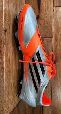 2012 Adidas F50 Adizero Siver/Orange Soccer Cleats XTRX SG 2012 Adidas F50 Adizero Siver/Orange Soccer Cleats XTRX SG