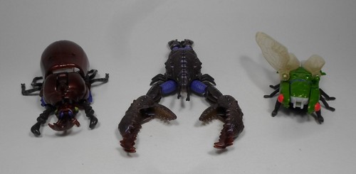 HASBRO VTG 1997 TRANSFORMERS BEAST WARS TRIPREDACUS COMBINER ROBOT WITH FLAWS - Picture 11 of 14