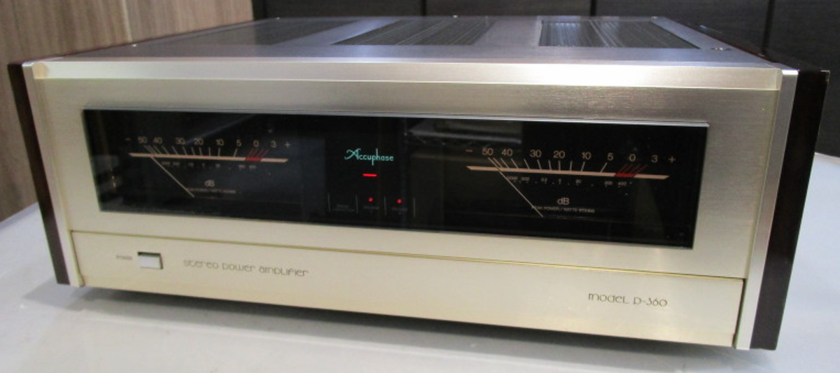 アキュフェーズ　ステレオパワーアンプ　P.360 Accuphase P-360 Stereo Power Amplifier 100V 117V 220V 240V