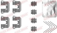 Quick Brake 109-0117 ZubehöRsatz Bremsscheiben-Belag FüR Hyundai,Kia