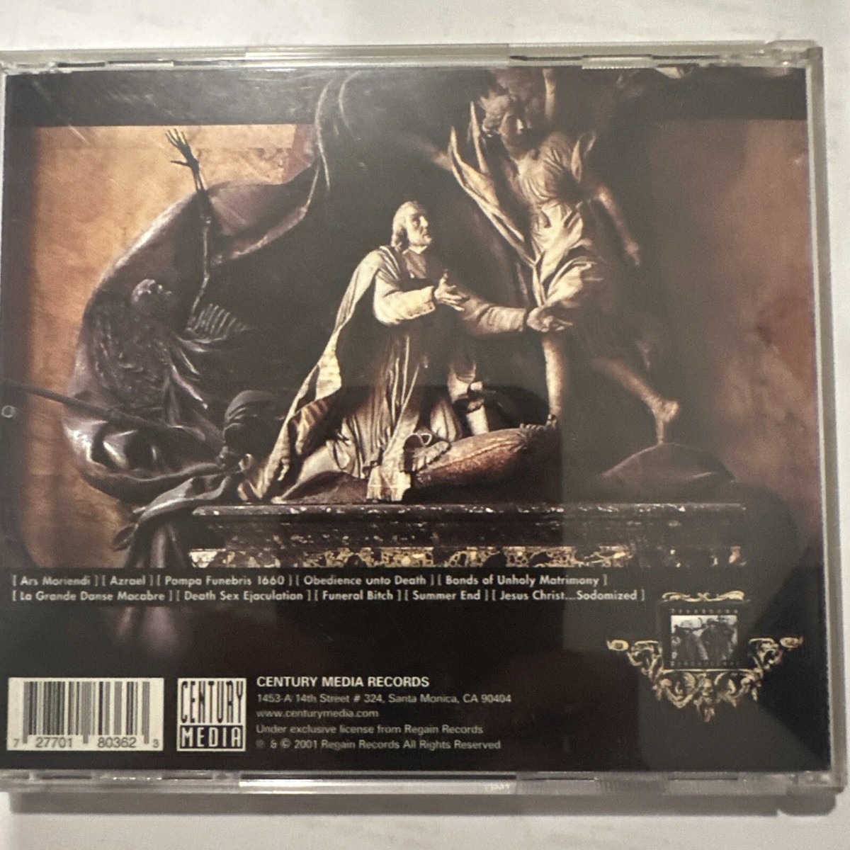 Marduk - La Grande Danse Macabre CD 2001 Century Media