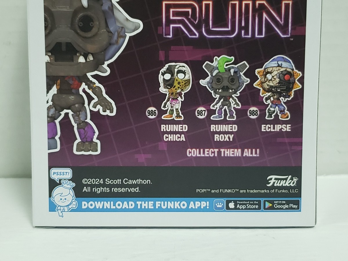 Figurine Funko Five Nights At Freddy's Ruin - Roxy Abîmée 13 Cm - Neuf