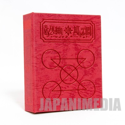 Zatch Bell! Spell Book Card case Red x Red Mahon Golden Gash JAPAN