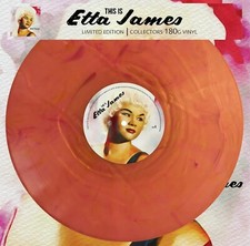 Etta James &ndash; This Is Etta James LP Red Marble Colored Vinyl - Compilation Album