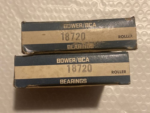 NOS Bower BCA 18720 Cone Bearing Asm - Qty TWO - Great Britain Made - Ships FREE - Picture 2 of 16