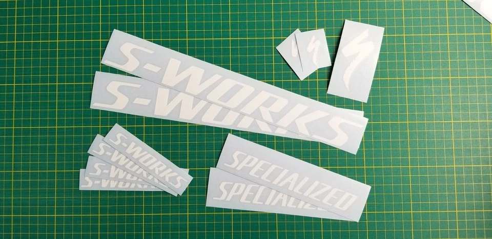 Juego de calcomanías especializadas para bicicleta S-Works. Elige tu color. Stump Jumper Demo Epic Foto 3 de 4
