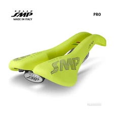 NEW Selle SMP PRO Saddle : YELLOW FLUO - MADE IN iTALY!