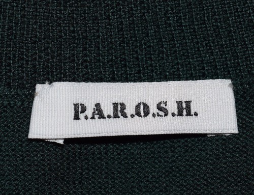 P.A.R.O.S.H. GREEN WOOL OVERSIZED CUT OUT CARDIGAN SIZE SMALL - Picture 11 of 12