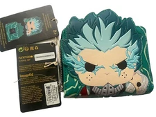My Hero Academia Deku Infinity Zip Around Wallet -Pop! By Loungefly NWTs
