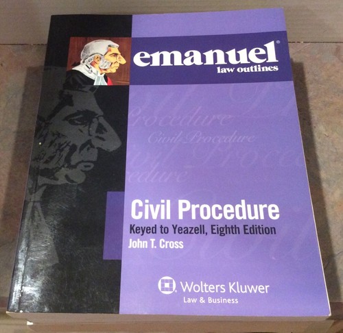 3 Emanuel Law Books - Civil Procedure (2012) & Property (2010) + Strategies & Ta - Picture 2 of 7